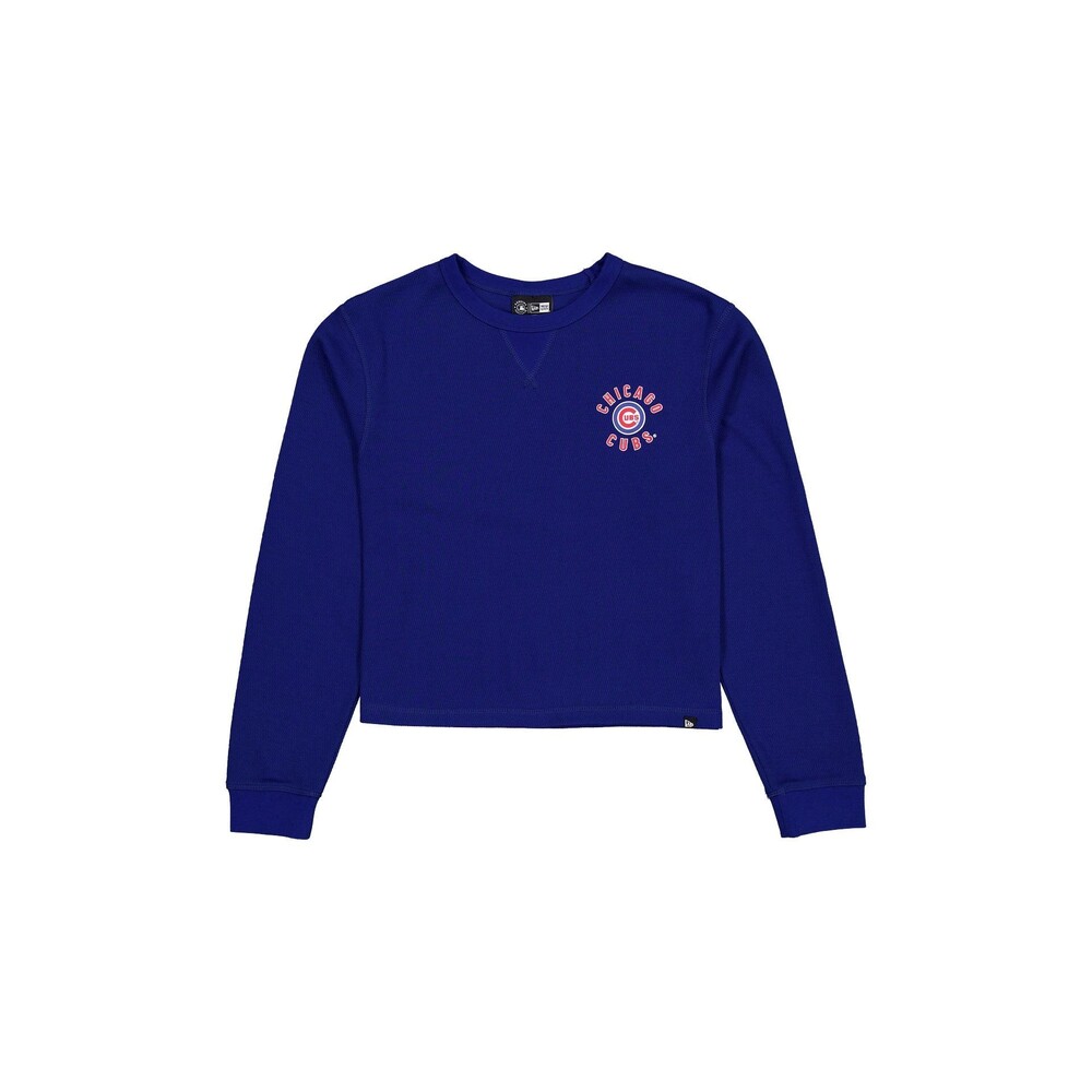 New Era Chicago Cubs Sport Night T-Shirt Women's Long Sleeve - Size L